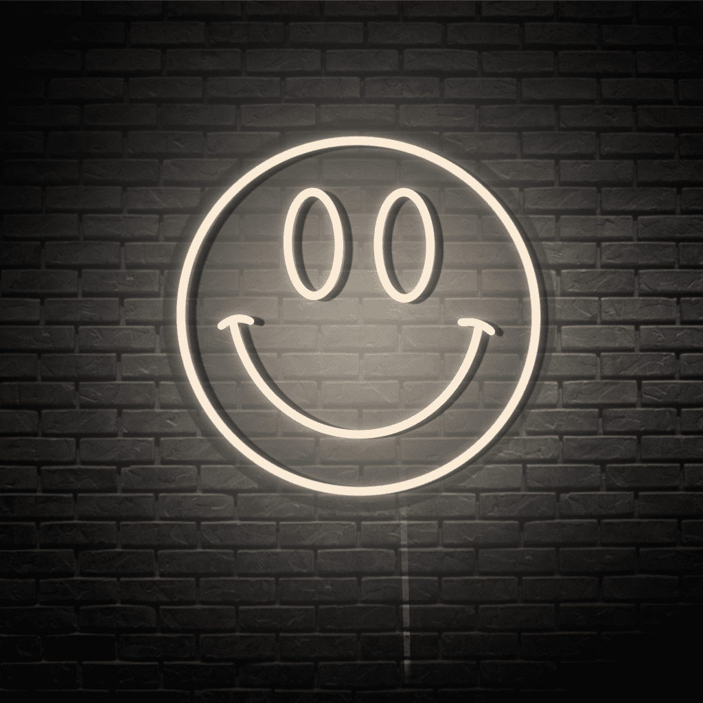 Smiley Face Neon Sign