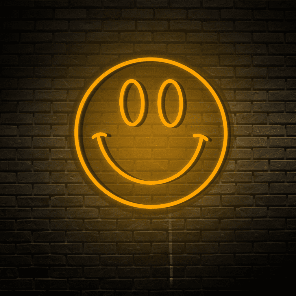 Smiley Face Neon Sign