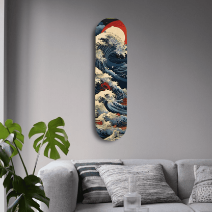 The Great Wave Skateboard Deck