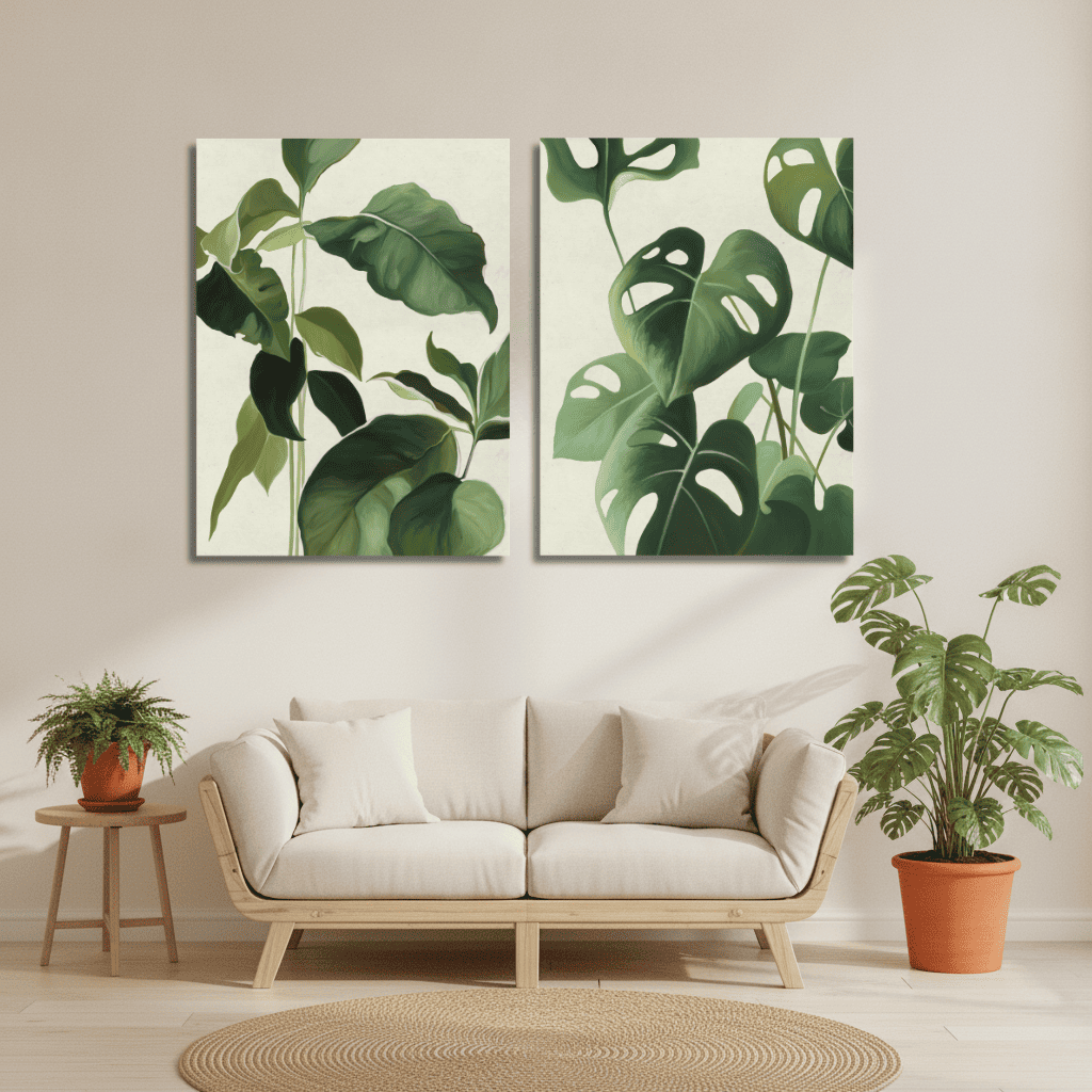 Jungle Leaves - Set of 2
