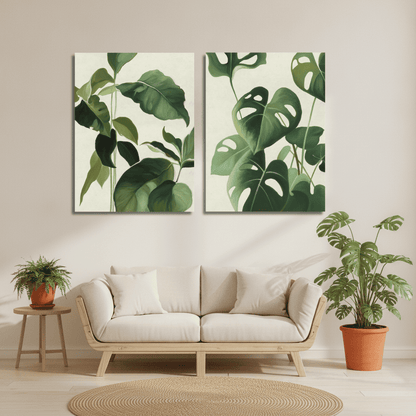 Jungle Leaves - Set of 2