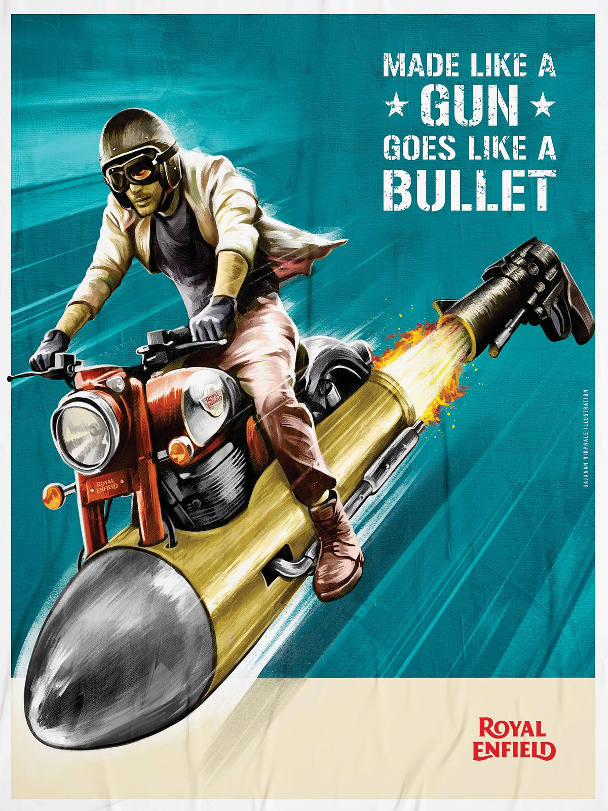 Made Like a Gun Goes Like a Bullet