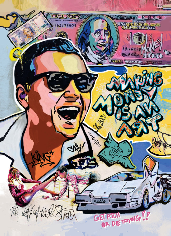 Making Money is an Art - Wolf of Wall St.