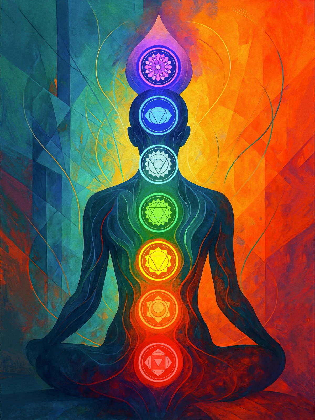 Chakra Udaan – 7 Chakra Energy Wall Art for Vastu & Balance