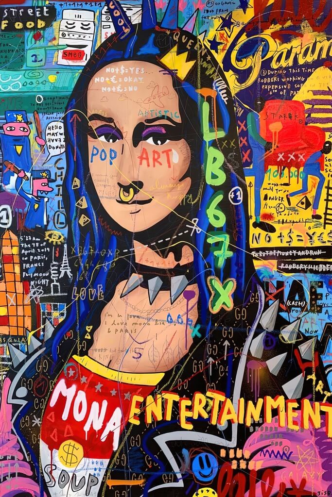 Mona Lisa - Entertainment Graffiti