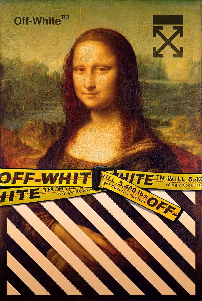 Mona Lisa goes Off White Aesthesy