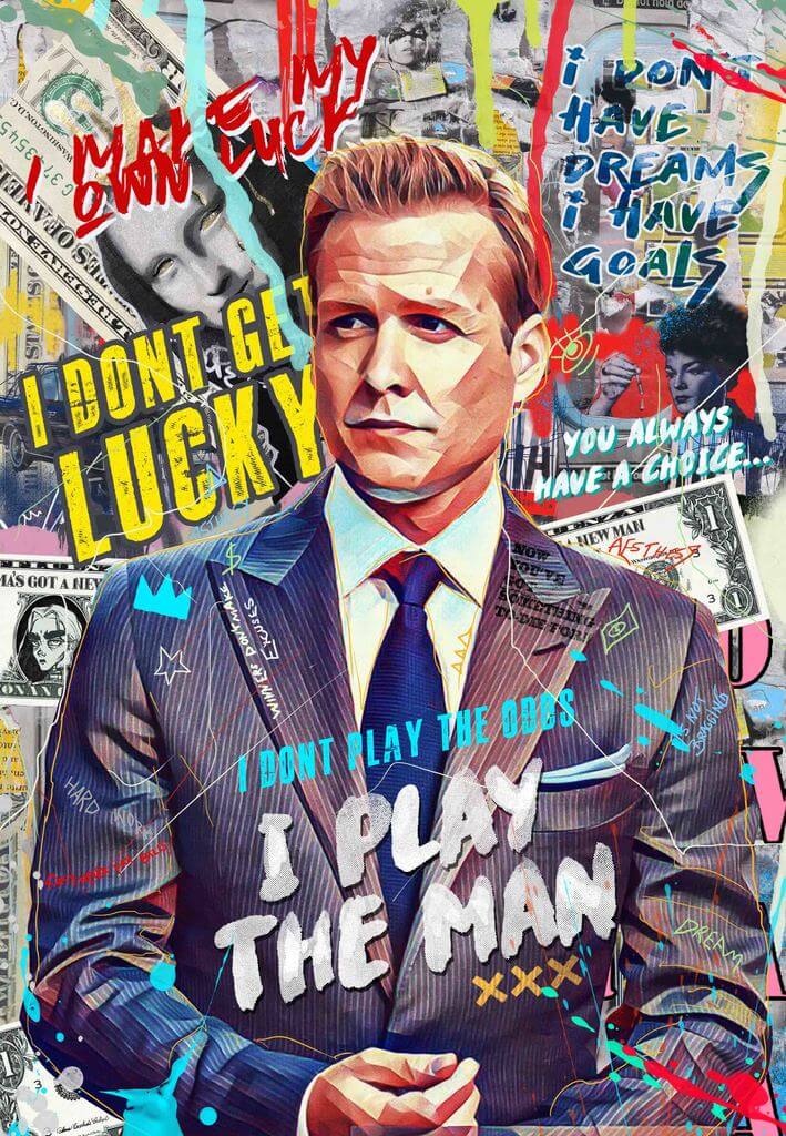 Play the Man- Harvey Specter (Suits)