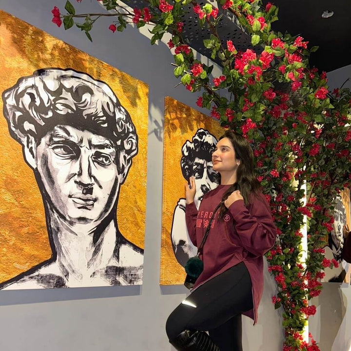 David of Michelangelo - The Golden Trio