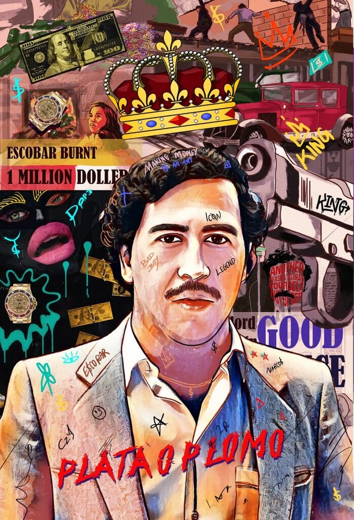 Mafia Graffiti V2- Pablo Escobar