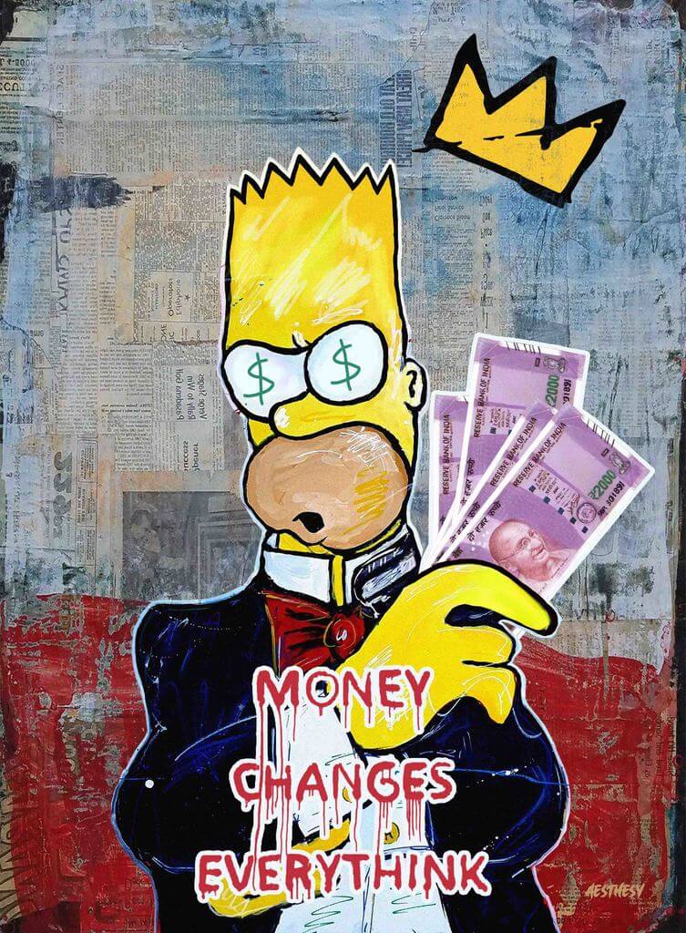 Money Changes EVERYTHINK - The Simpsons