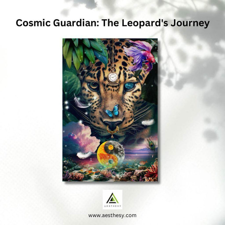 Cosmic Guardian: The Leopard's Journey