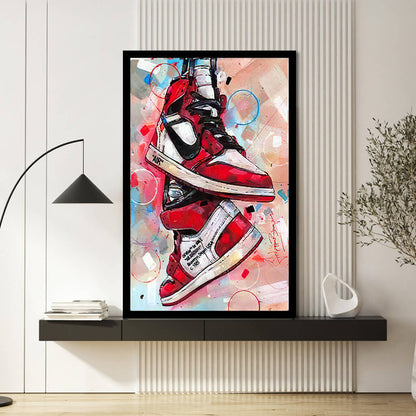 Nike Air Jordan Kiss My Airs Wall Art Poster – Aesthesy