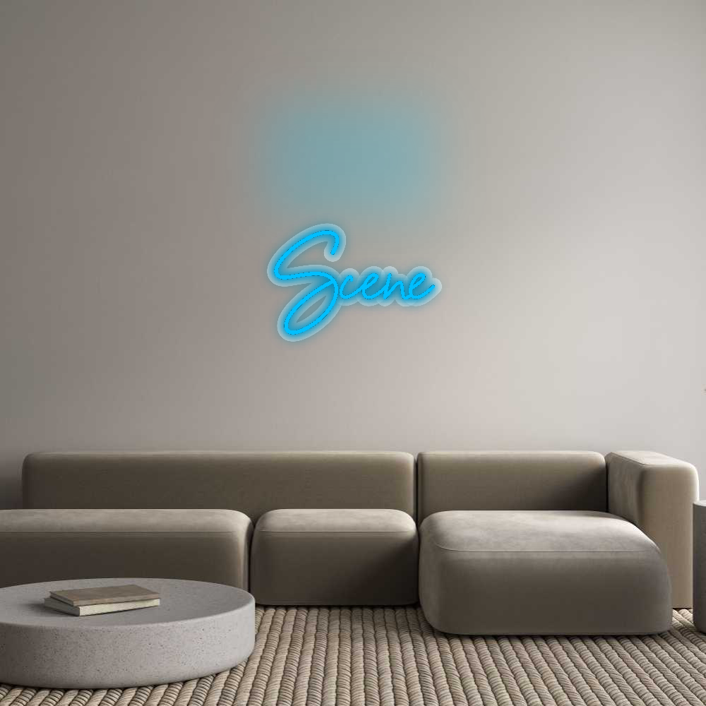 Custom Neon Sign: Scene