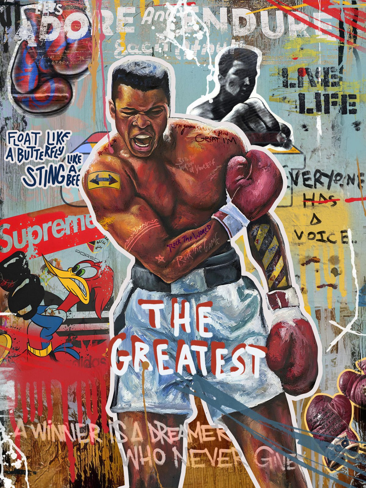 Epic Easel: Muhammad Ali Edition