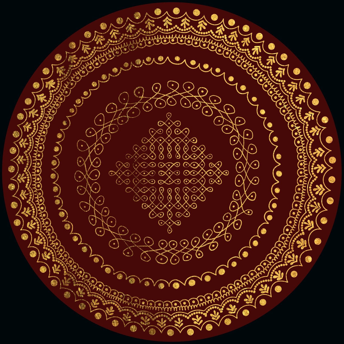 Golden Mandala