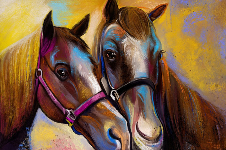 Horses in Haze