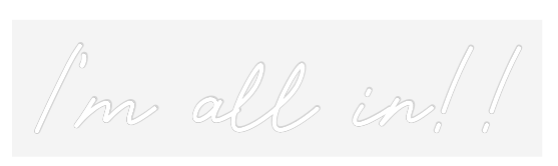 Custom Neon Sign: I&