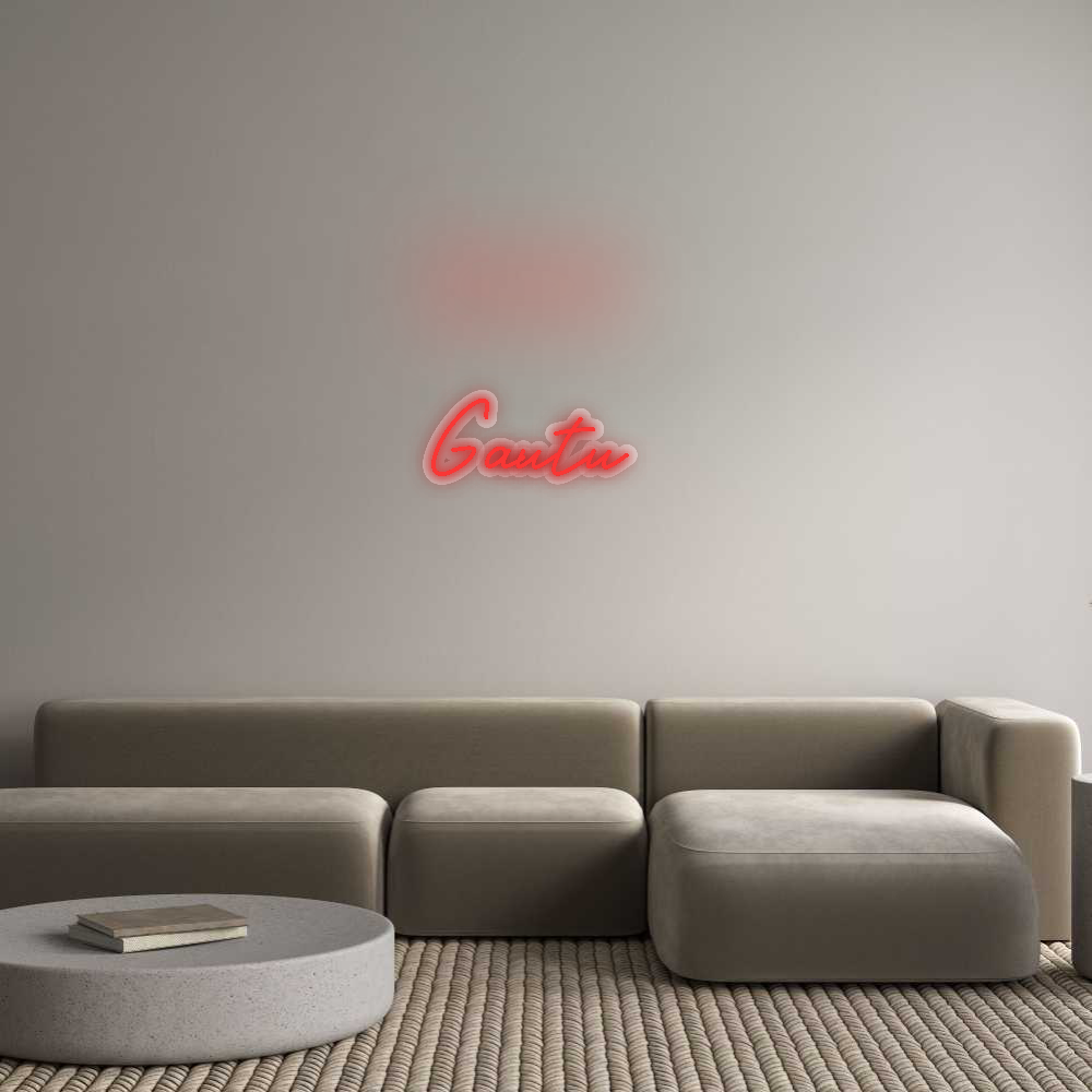 Custom Neon Sign: Gautu
