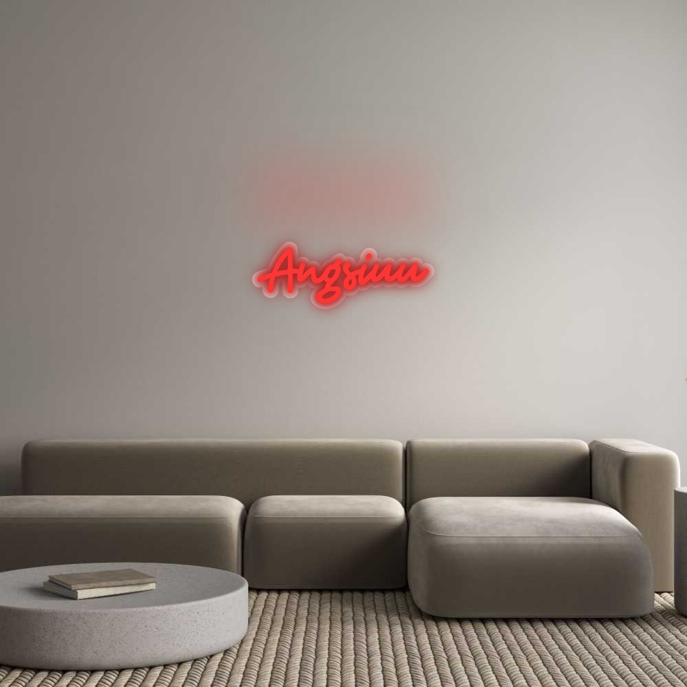 Custom Neon Sign: Angsiuu