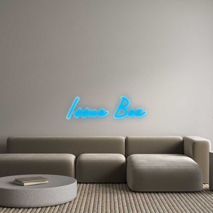 Custom Neon Sign: Issue Box