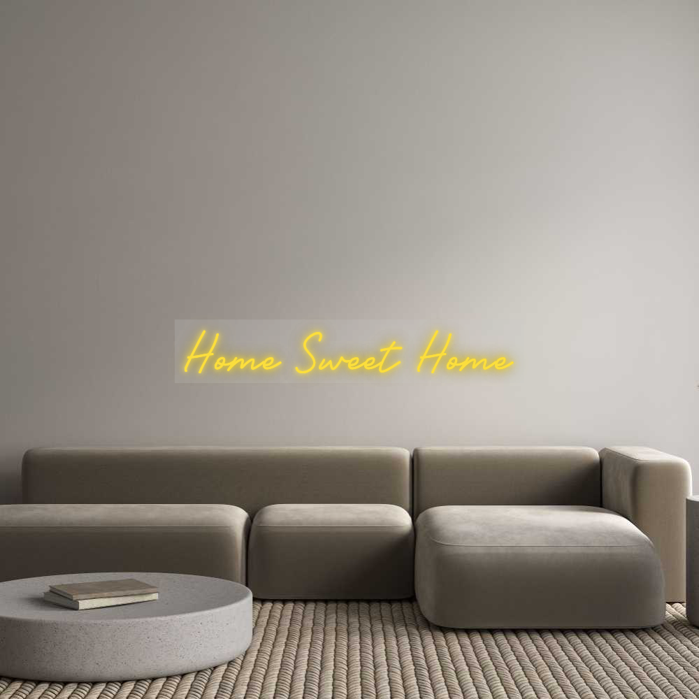 Custom Neon Sign: Home Sweet Ho...