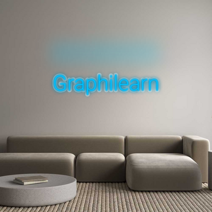 Custom Neon Sign: Graphilearn