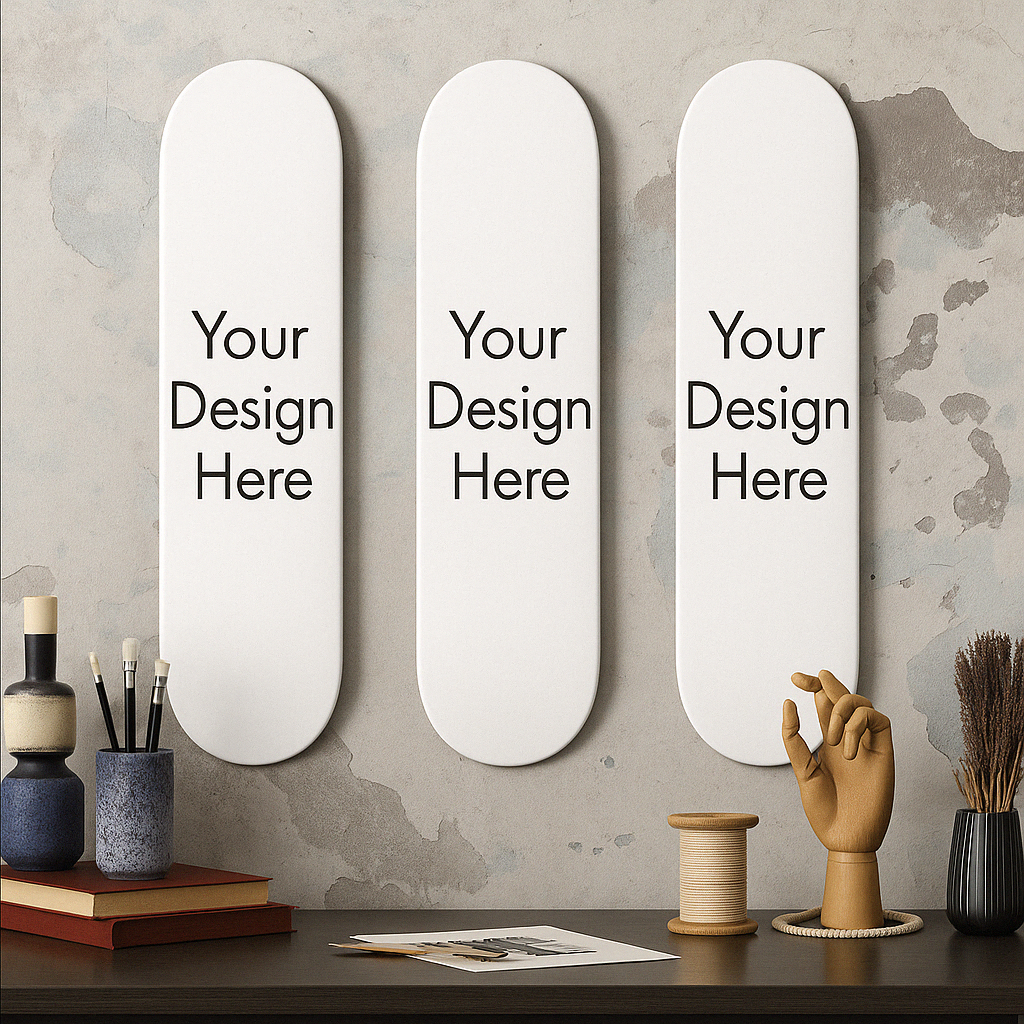 Custom Print - Set of 3 Skateboard Decks
