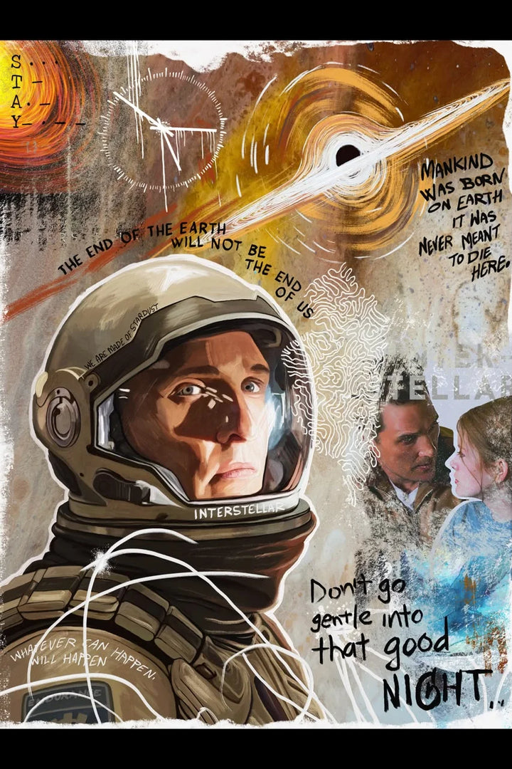 Interstellar : Overcome The Impossible — original artwork