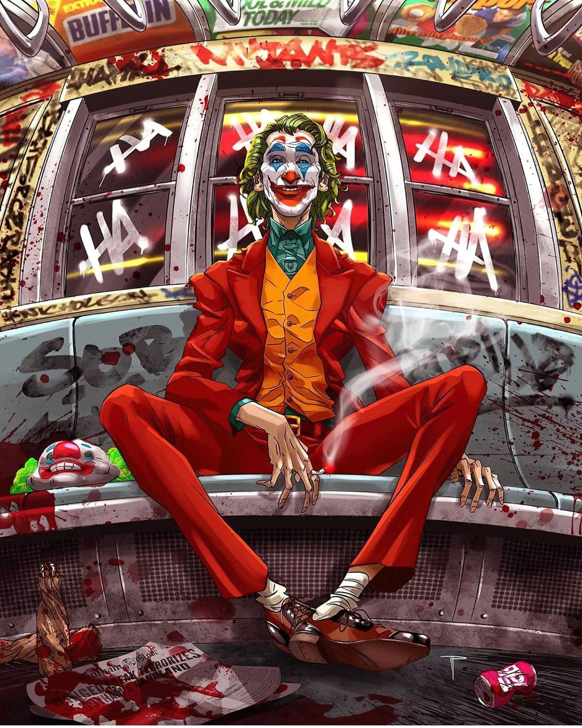 Joker Graffiti
