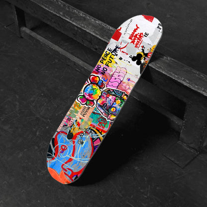 Kaws Bearbrick Skateboard Deck