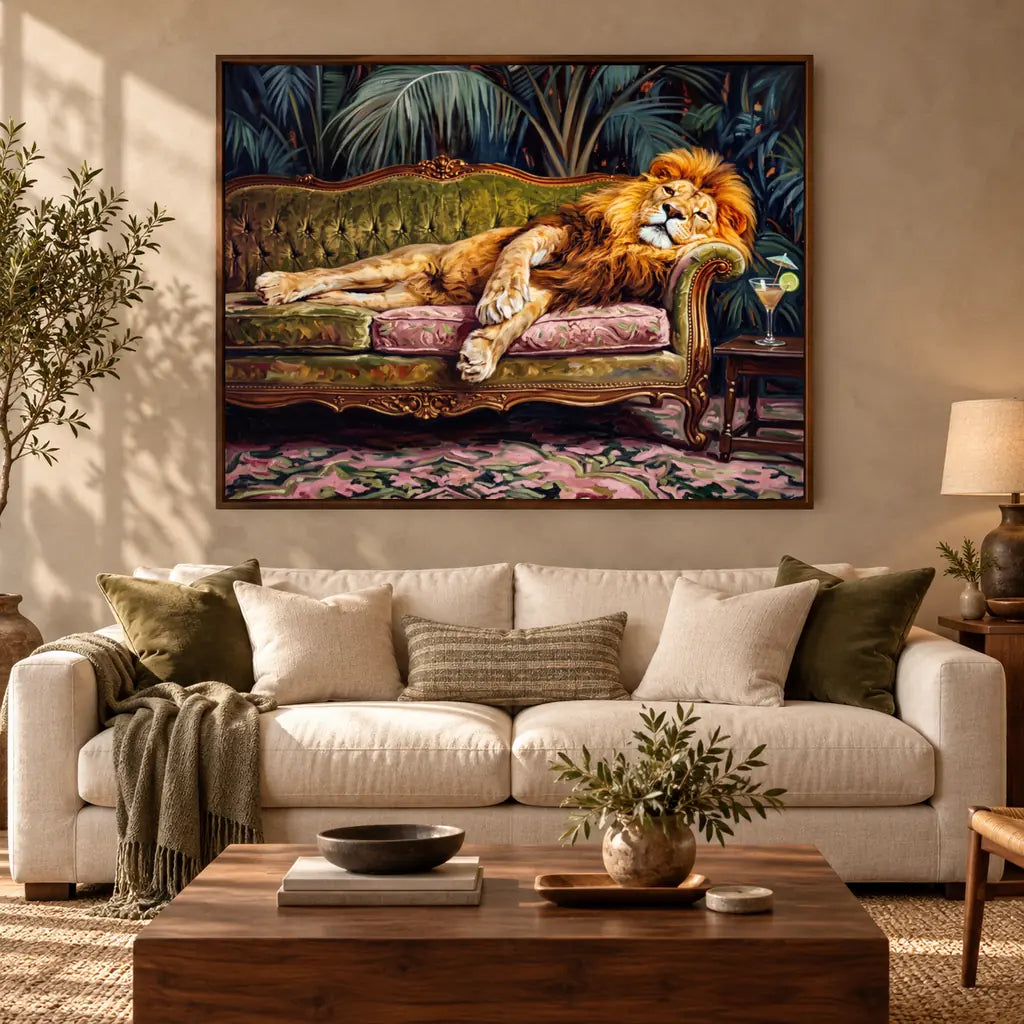 King at Rest – interior lifestyle mockup