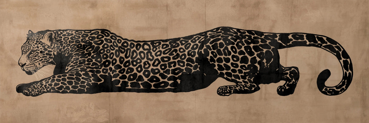 Leopard at Ease – original artwork