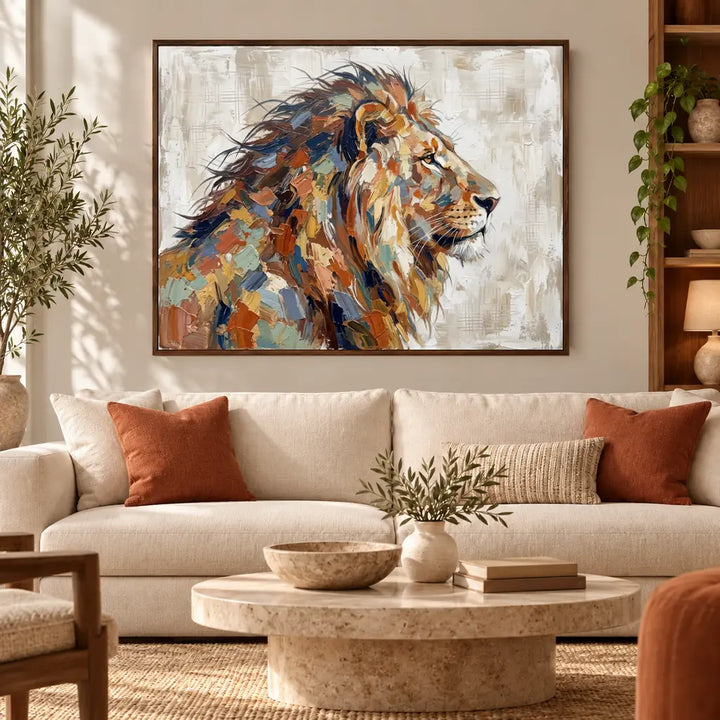 Lion in Colour – interior lifestyle mockup