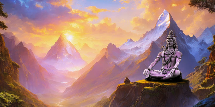 Lord Shiva and the Himalayas