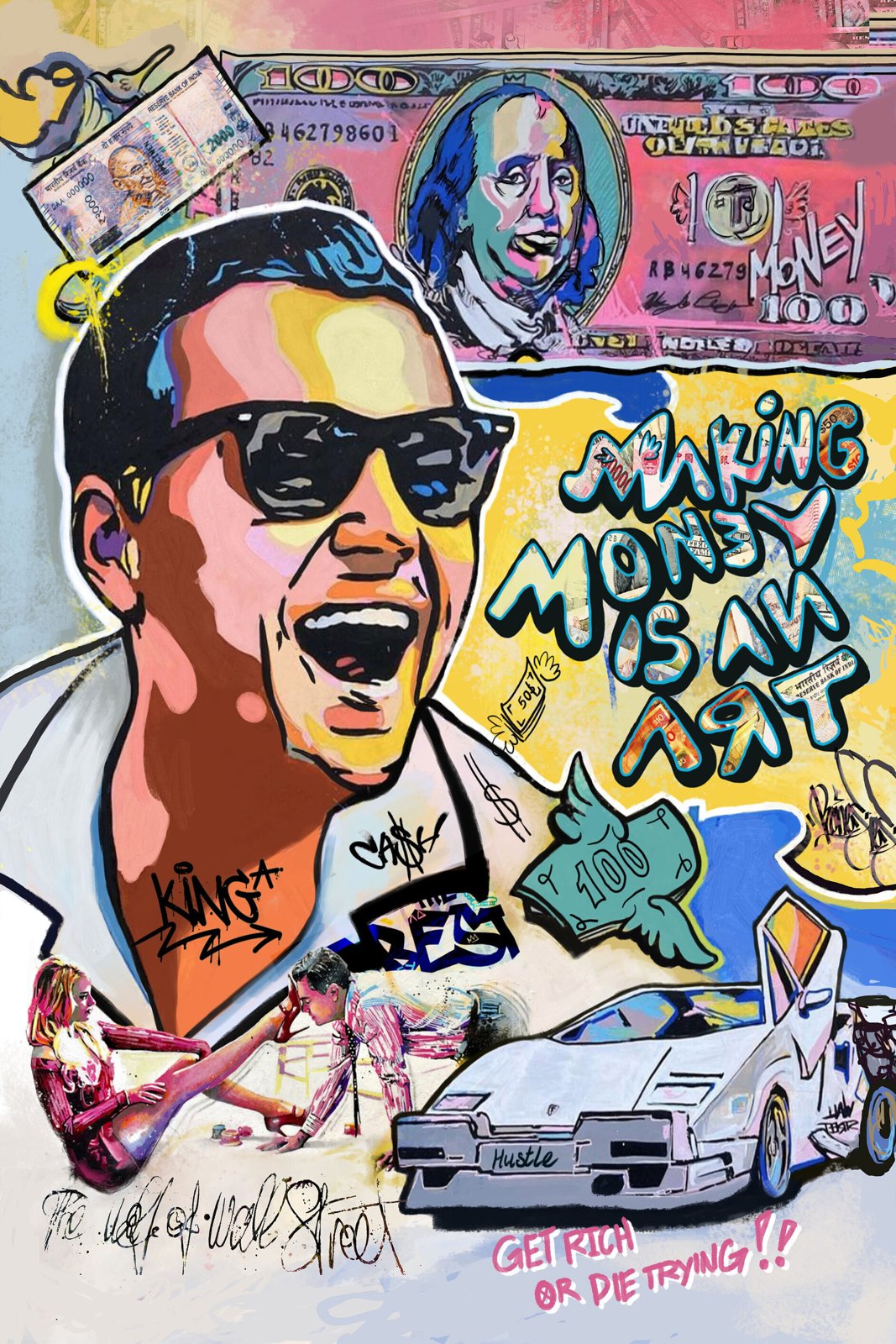 Making Money is an Art - Wolf of Wall St.