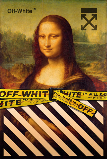 Mona Lisa goes Off-White
