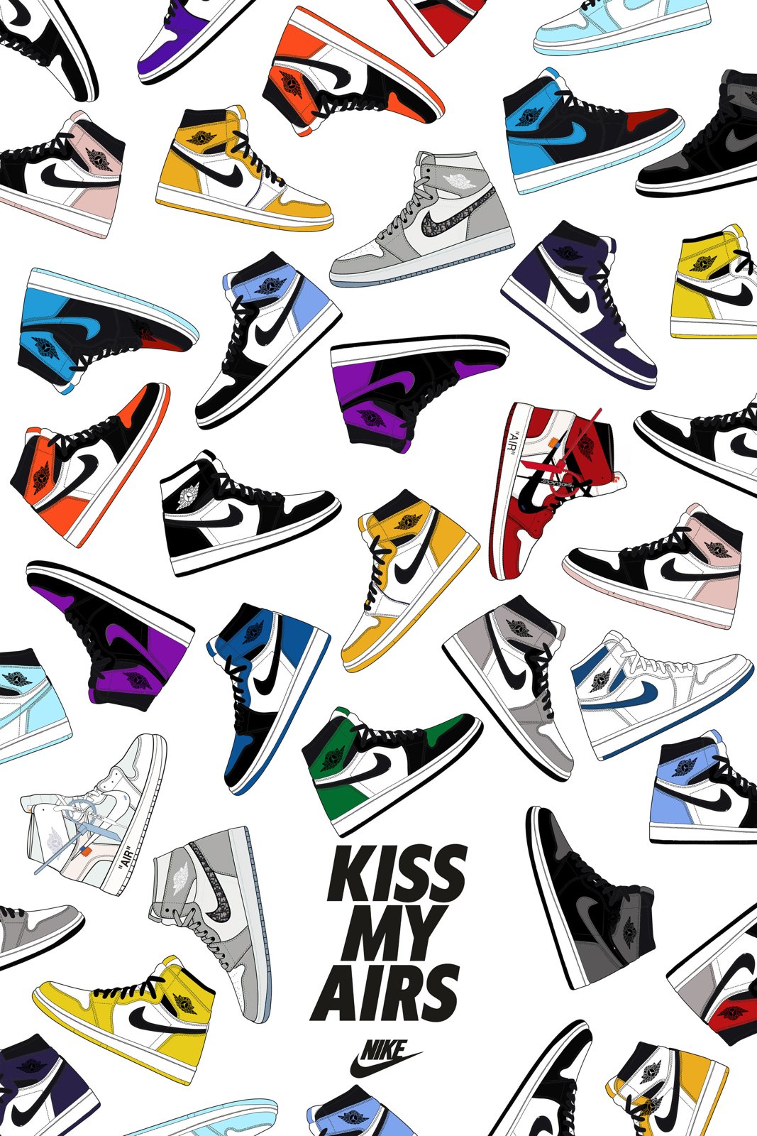 Nike Air Jordan 1 - Kiss My Airs