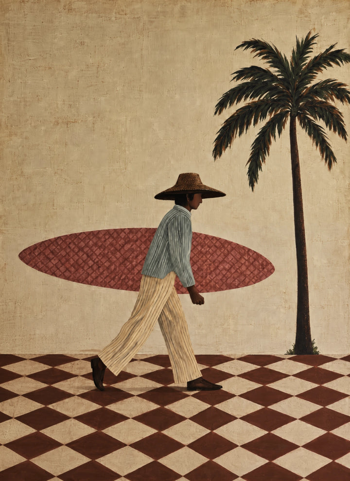 Off to Surf – original artwork