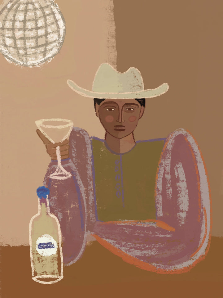 One More Round – original artwork