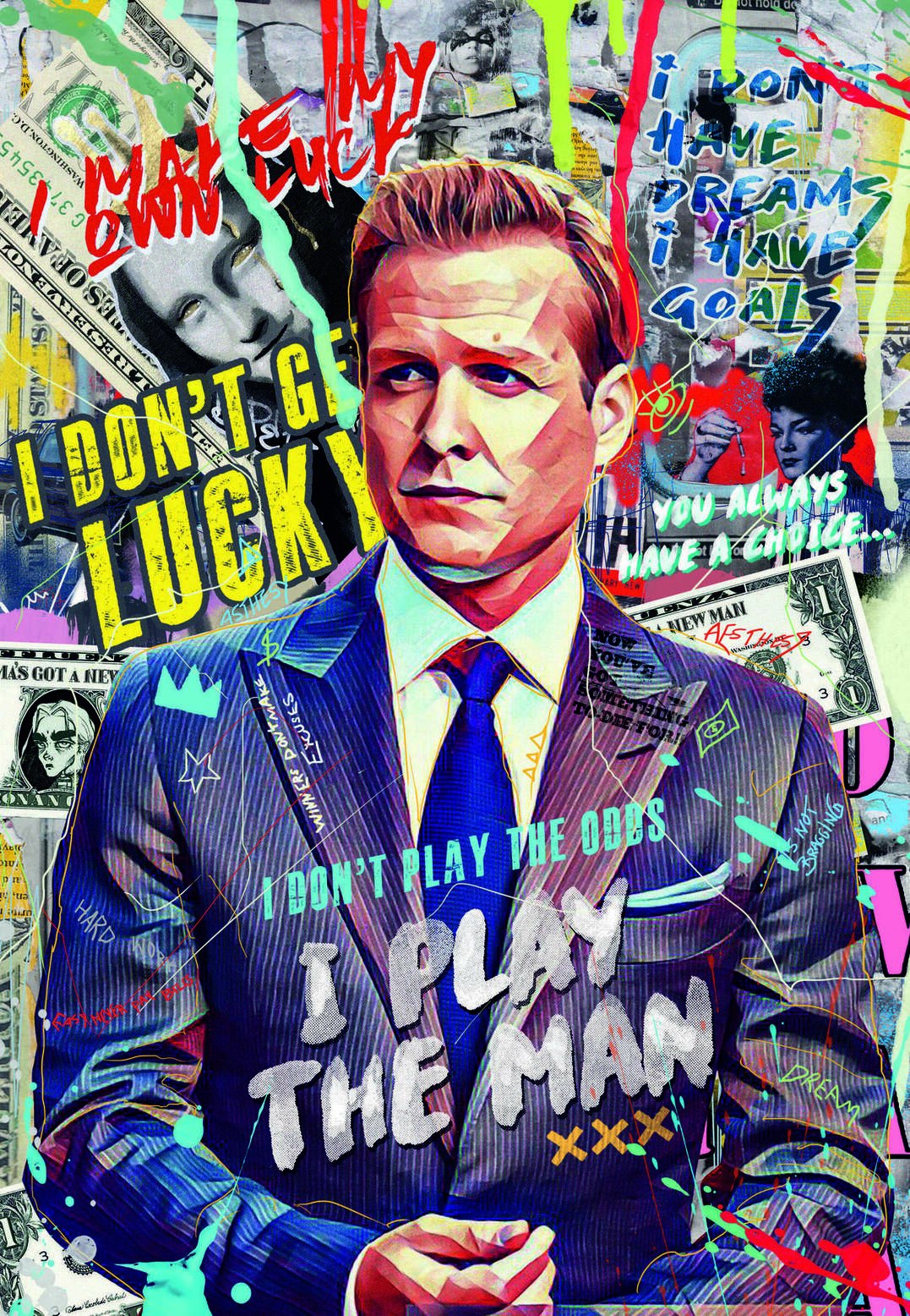 Play the Man- Harvey Specter (Suits)