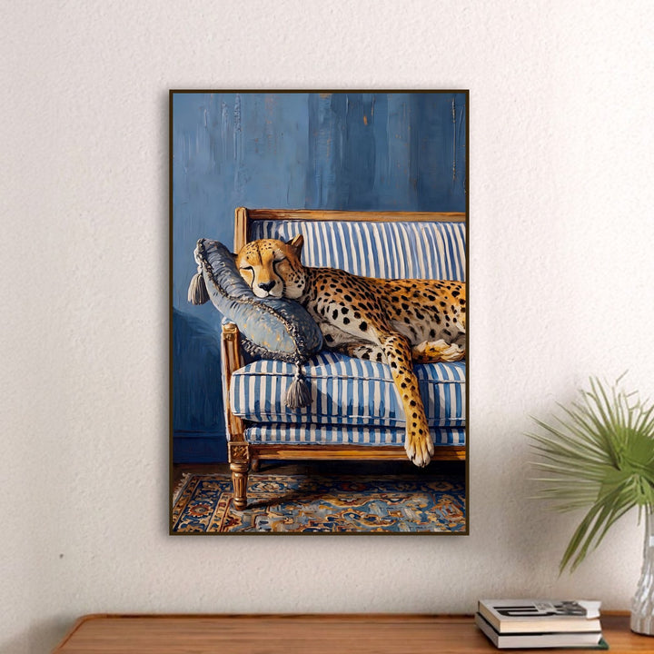 Prince at Rest on a wall above a sideboard