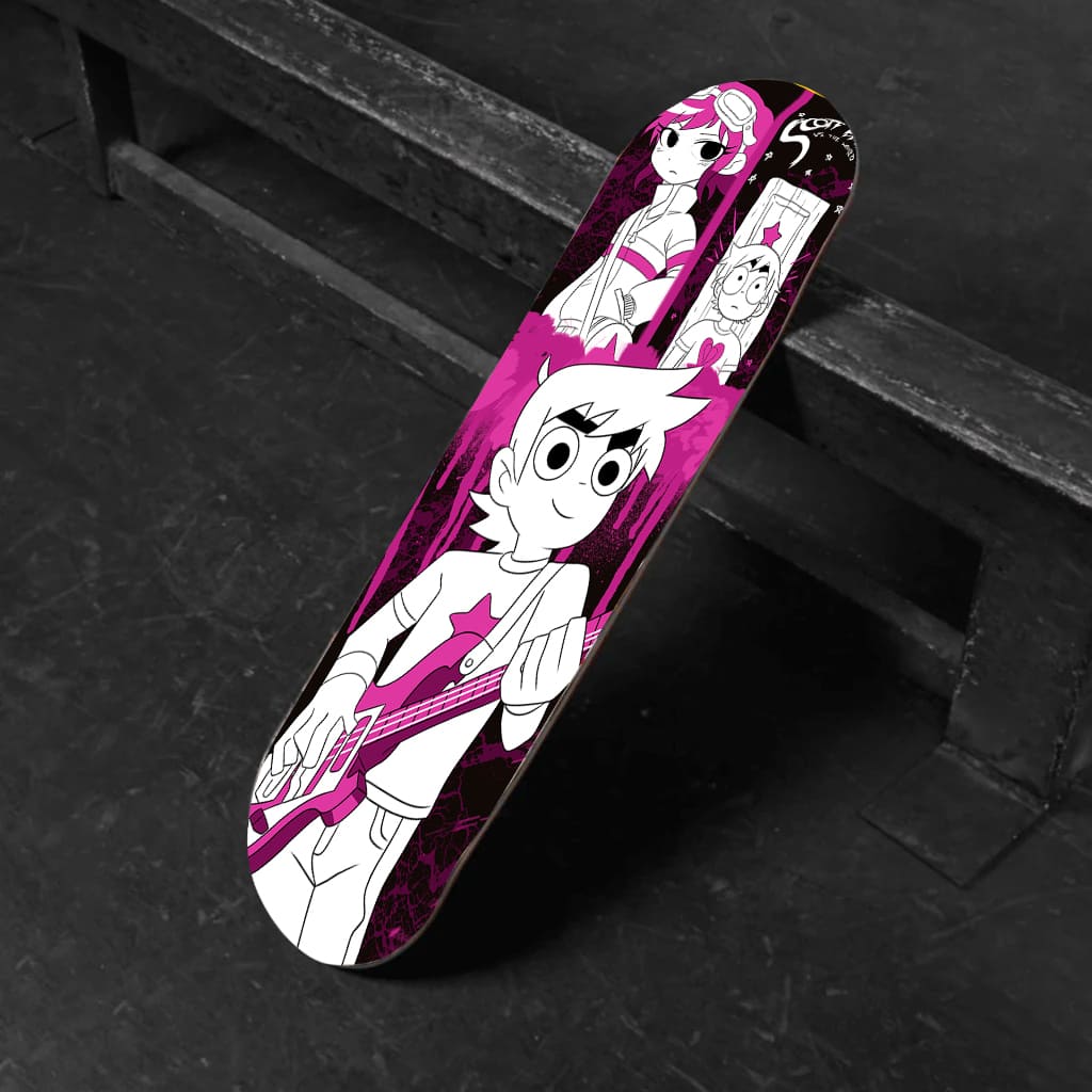 Scott Pilgrim Skateboard Deck