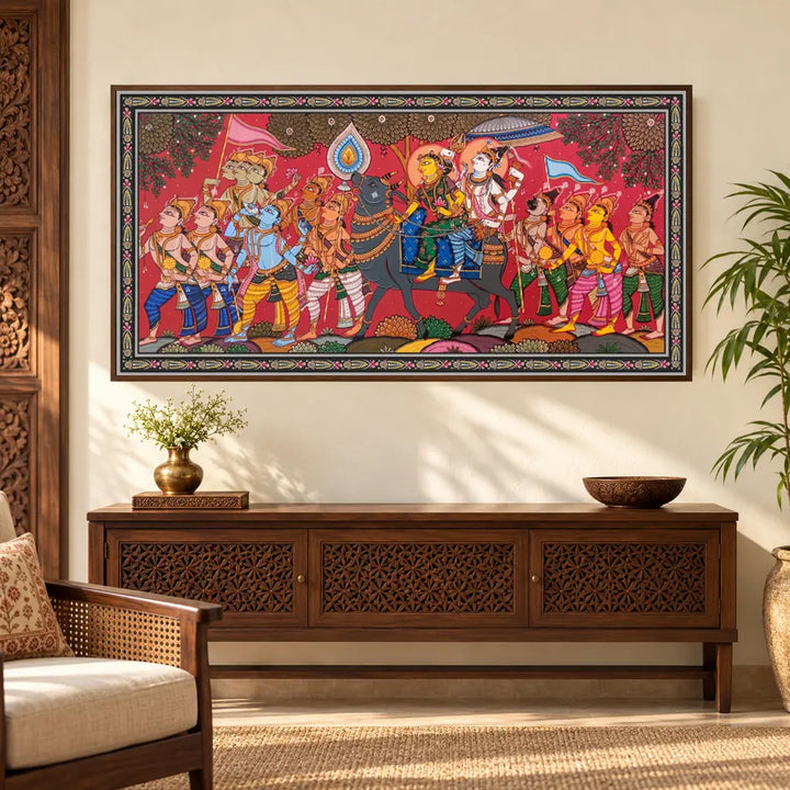 Shiv Parvati Ki Sawari – interior lifestyle mockup
