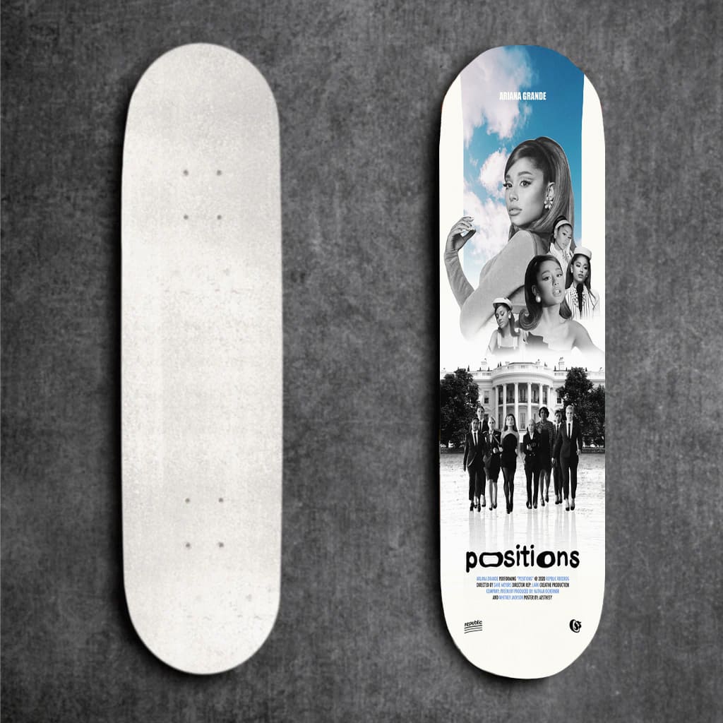 Ariana Grande - Positions Skateboard Deck
