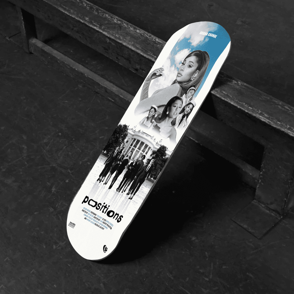 Ariana Grande - Positions Skateboard Deck