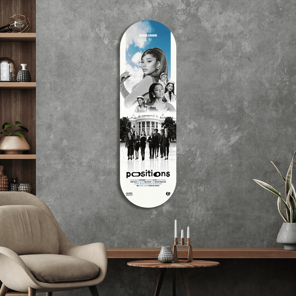Ariana Grande - Positions Skateboard Deck