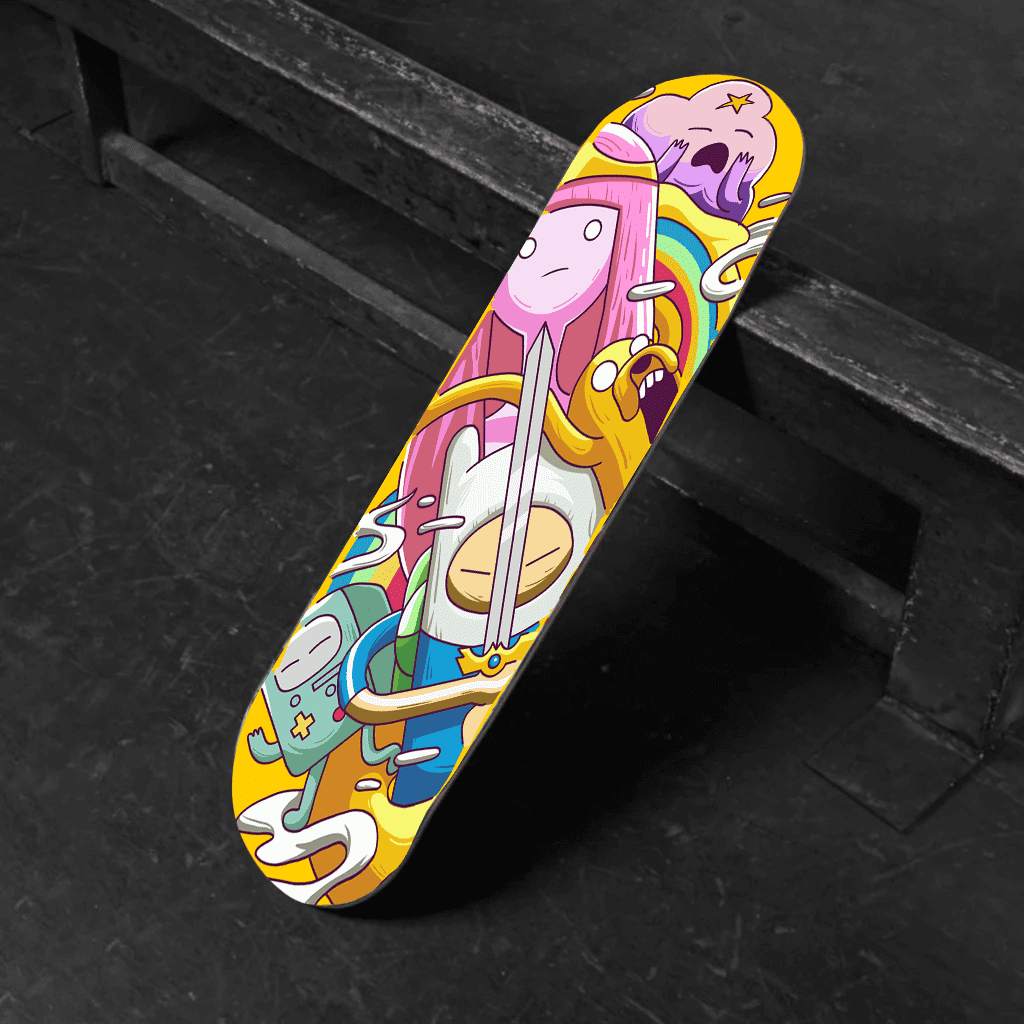 Adventure Time Skateboard Deck