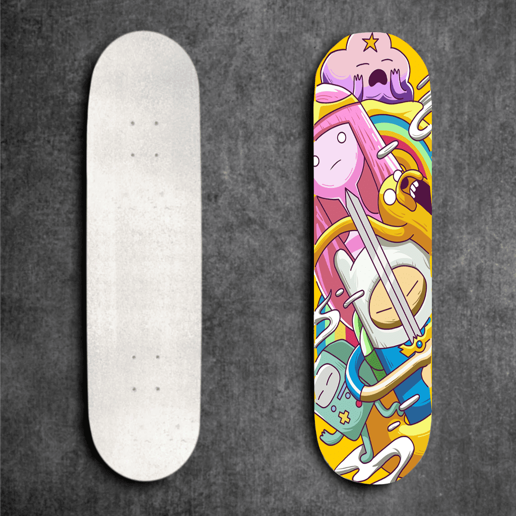 Adventure Time Skateboard Deck