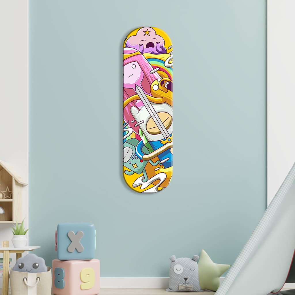 Adventure Time Skateboard Deck