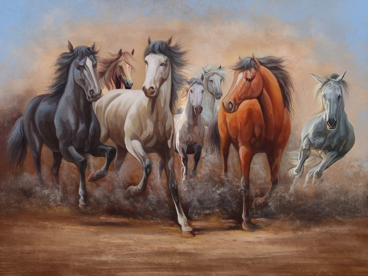 The 7 Horse Painting